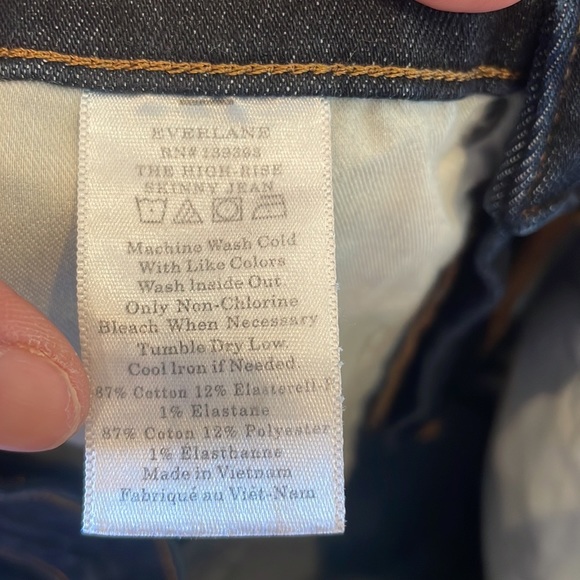 Everlane The High Rise Skinny Jeans - Picture 7 of 7